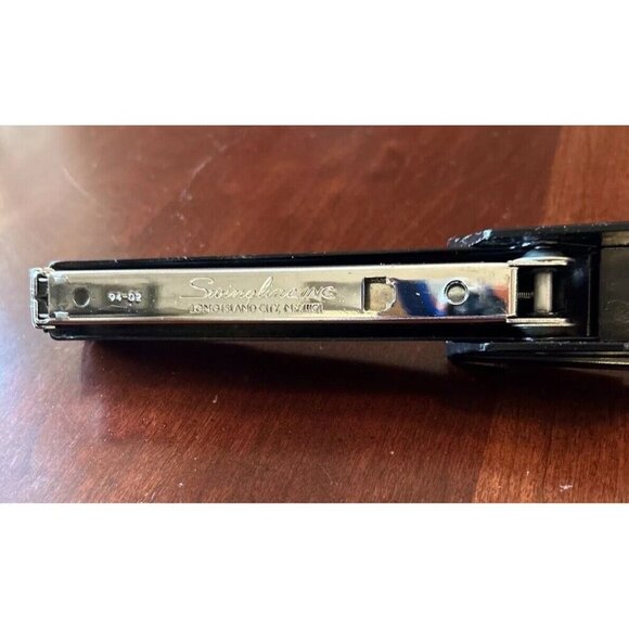 Vintage Swingline 747 Desktop Office Stapler 94-41 Black Made In‎ USA - Picture 8 of 8
